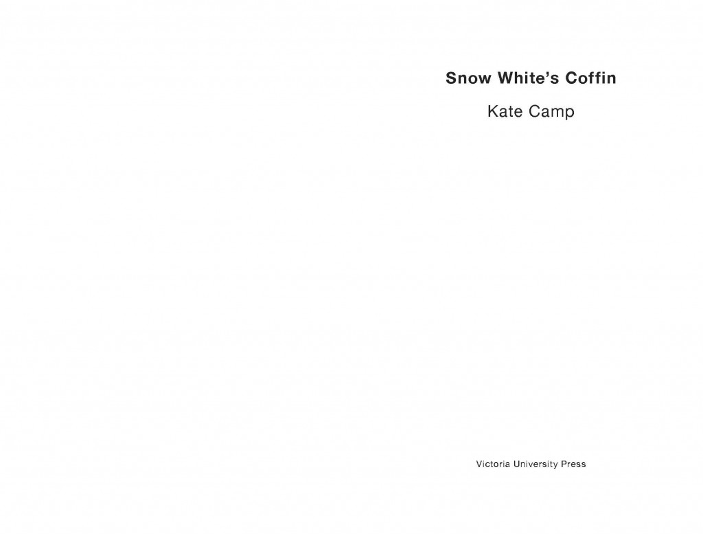 snow white title page