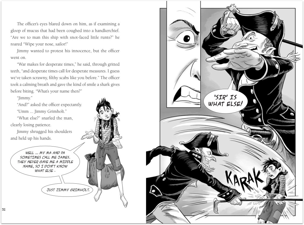 Monkey Boy spread p 32